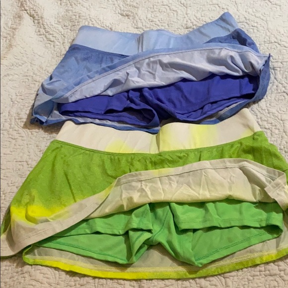 Ombré tennis skirts - Picture 3 of 5